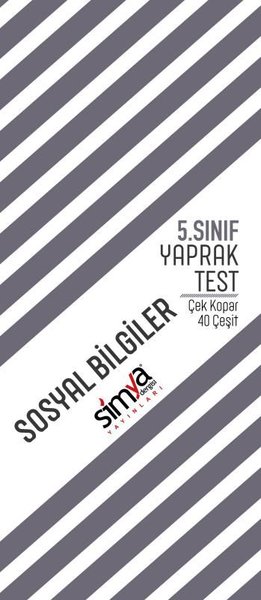 5. Sınıf Sosyal Bilgiler Çek Kopar