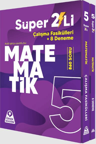5. Sınıf Süper İkili Matematik Seti