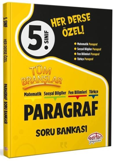 5. Sınıf Tüm Branşlar Paragraf Soru Bankası