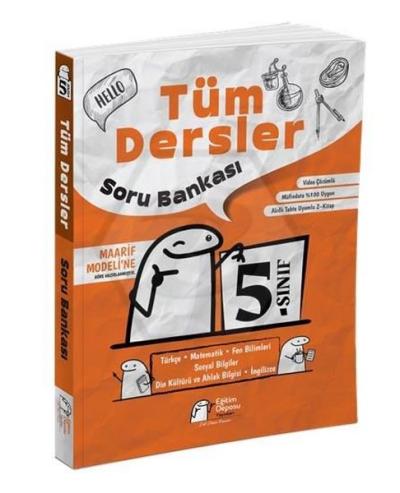5.Sınıf Tüm Dersler Soru Bankası Eğitim Deposu Yayınları Kolektif