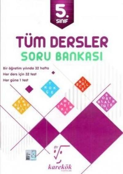 5. Sınıf Tüm Dersler Soru Bankası Kolektif