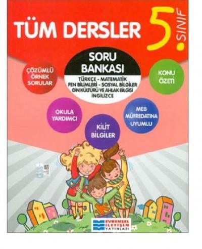 5.Sınıf Tüm Dersler Soru Bankası