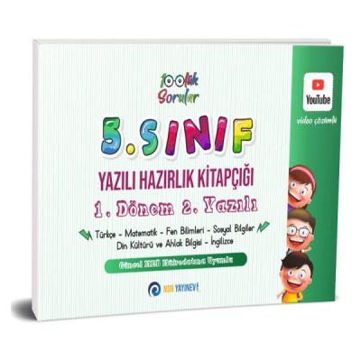 5. Sınıf Yazılı Hazırlık Kitapçığı  1. Dönem 2. Yazılı