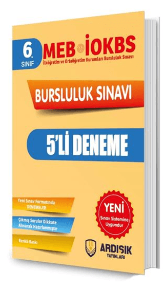 6. Sınıf 2025 Bursluluk Deneme Sınavı