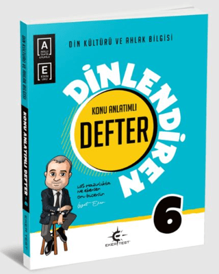6. Sınıf Din Kültürü ve Ahlak Bilgisi Dinlendiren Defter