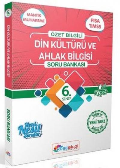 6. Sınıf Din Kültürü ve Ahlak Bilgisi Özet Bilgili Soru Bankası 