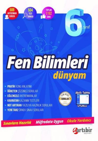 6. Sınıf Fen Bilimleri Dünyam
