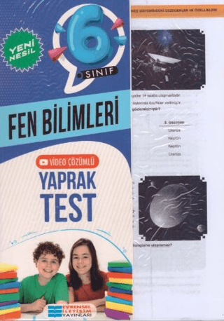 6. Sınıf Fen Bilimleri Konu Özetli Yaprak Test