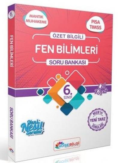 6. Sınıf Fen Bilimleri Özet Bilgili Soru Bankası 