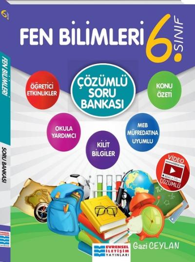 6.Sınıf Fen Bilimleri Video Çözümlü Soru Bankası Kolektif
