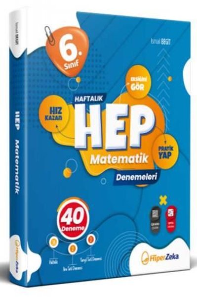 6. Sınıf Haftalık HEP Matematik 40 Deneme
