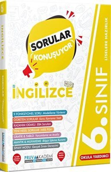 6. Sınıf İngilizce Sorular Konuşuyor