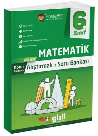 6.Sınıf Matematik Konu Anlatımlı Soru Bankası