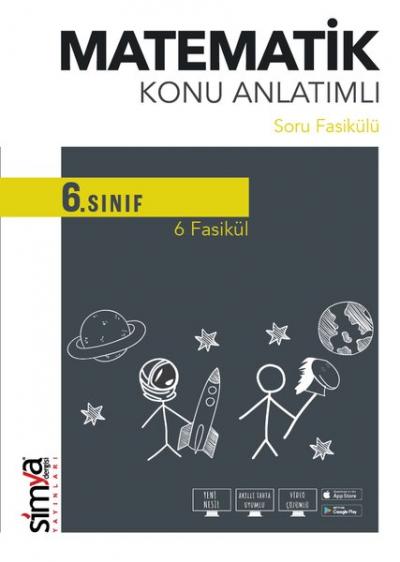 6. Sınıf Matematik Konu Özetli Soru Fasikülü - 6 Adet