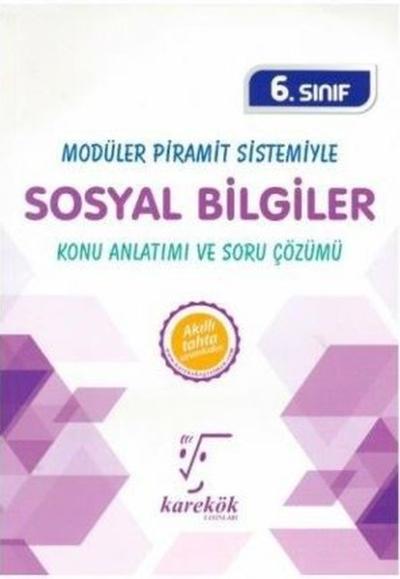 6.Sınıf Modüler Piramit Sistemiyle Sosyal Bilgiler MPS Konu Anlatımı ve Soru Çözümü