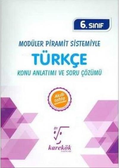 6.Sınıf Modüler Piramit Sistemiyle Türkçe MPS Konu Anlatımı ve Soru Çözümü