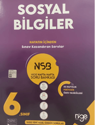 6. Sınıf Sosyal Bilgiler Hafta Hafta Soru Bankası