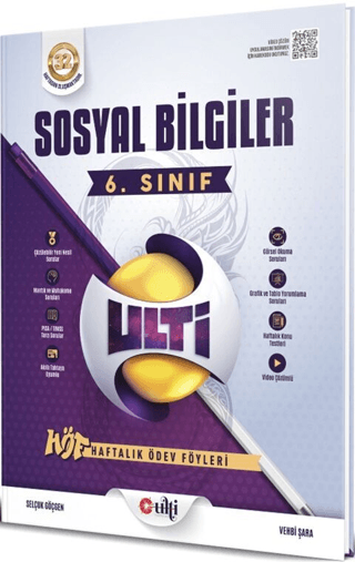 6. Sınıf Sosyal Bilgiler Haftalık Ödev Föyleri