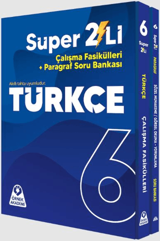 6. Sınıf Süper İkili Türkçe Seti