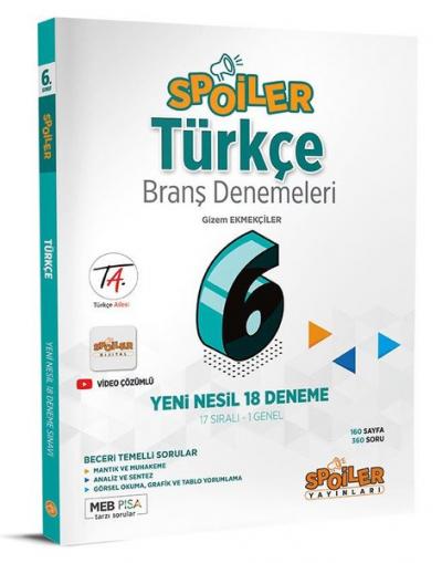 6.Sınıf Türkçe Branş Denemeleri