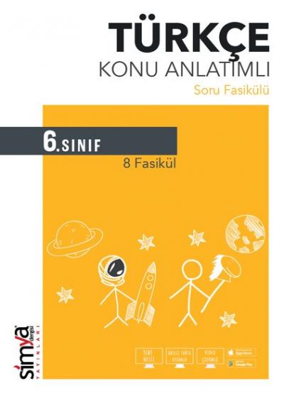6. Sınıf Türkçe Konu Özetli Soru Fasikülü - 8 Adet