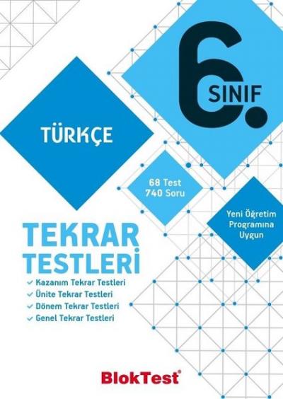 6.Sınıf Türkçe Tekrar Testleri