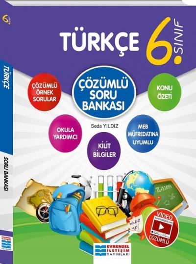6. Sınıf Türkçe Video Çözümlü Soru Bankası Kolektif
