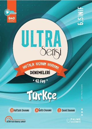 6. Sınıf Ultra Serisi Türkçe Denemeleri 42 Föy