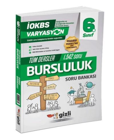 6. Sınıf Varyasyon Tüm Dersler Bursluluk Konu Özetli Soru Bankası Kole