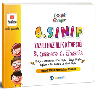 6. Sınıf Yazılı Hazırlık Kitapçığı 2. Dönem 1. Yazılı