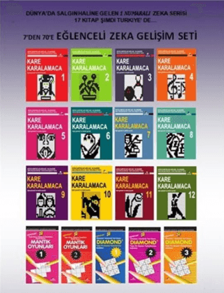 7\'den 70\'e Eğlenceli Zeka Gelişim Seti Ahmet Karaçam