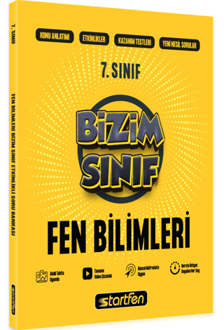 7. Sınıf Bizim Sınıf Fen Bilimleri Etkinlikli Soru Bankası