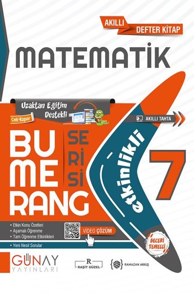 7. Sınıf Bumerang Etkinlikli Matematik