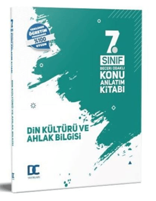 7. Sınıf Din Kültürü ve Ahlak Bilgisi Beceri Odaklı Konu Anlatım Kitabı Doğru Cevap Yayınları