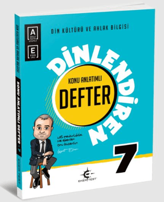 7. Sınıf Din Kültürü ve Ahlak Bilgisi Dinlendiren Defter