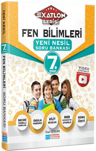 7.Sınıf Fen Bilimleri Soru Bankası Video Çözümlü Gazi Ceylan