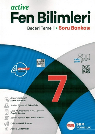 7. Sınıf Fen Bilimleri Active Soru Bankası