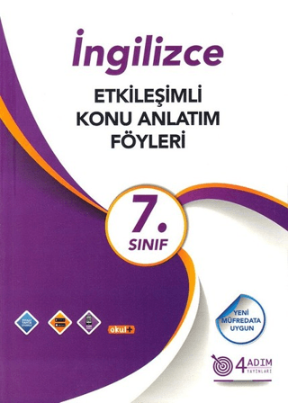 7. Sınıf İngilizce Etkileşimli Konu Anlatım Föyleri