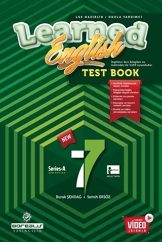 7. Sınıf Learned English Test Book