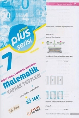 7. Sınıf Plus Serisi Matematik Yaprak Test