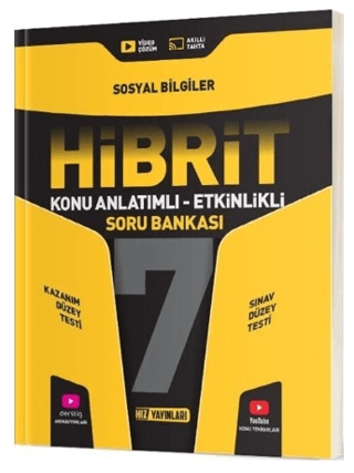 7. Sınıf Hibrit Sosyal Bilgiler Soru Bankası Kolektif