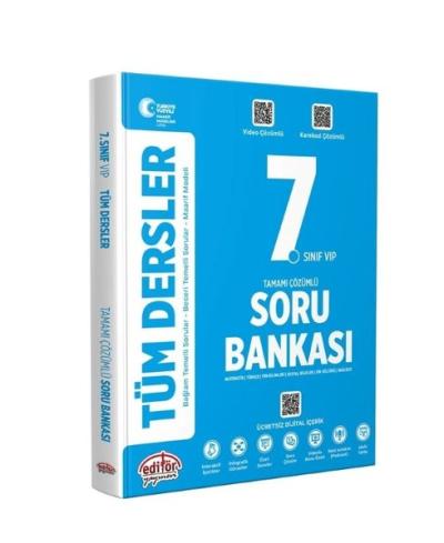 7.Sınıf Tüm Dersler Soru Bankası - Türkiye Yüzyılı Maarif Modeli Kolek
