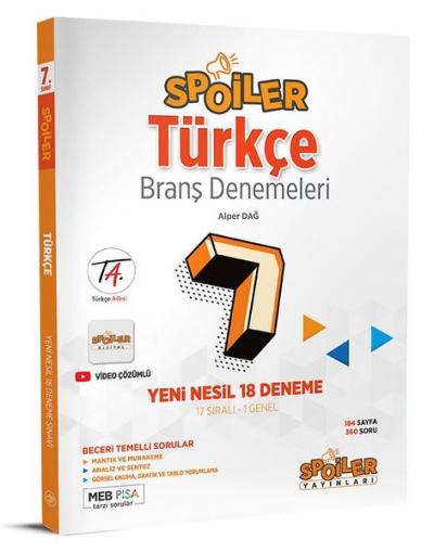 7.Sınıf Türkçe Branş Denemeleri