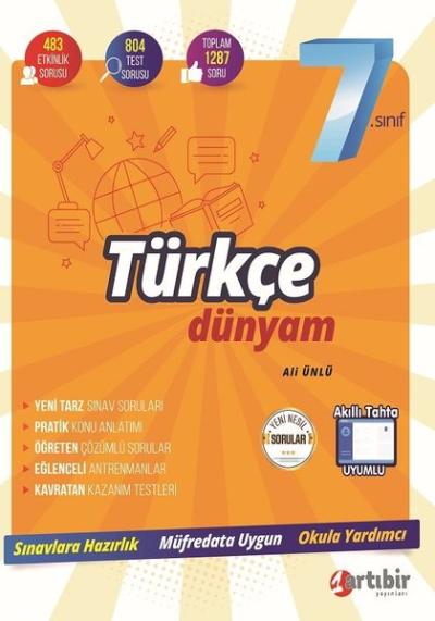 7.Sınıf Türkçe Dünyam Ali Ünlü