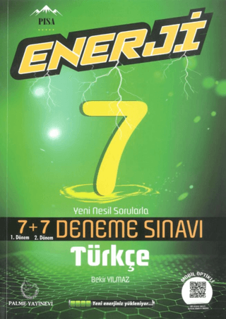 7. Sınıf Türkçe Enerji 7 + 7 Deneme