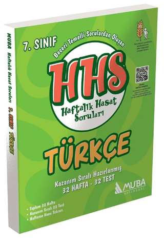 7. Sınıf Türkçe Haftalık Hasat Soruları HHS
