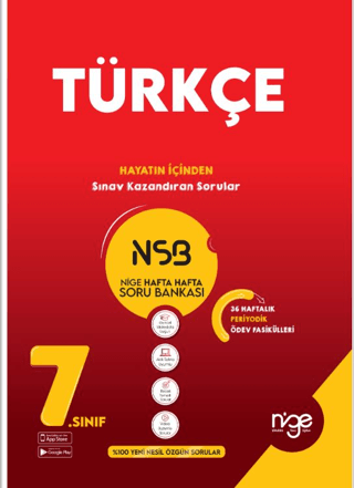 7. Sınıf Türkçe NSB Nige Hafta Hafta Soru Bankası