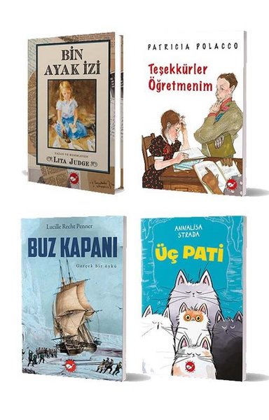 7+ Yaş İçin Okuma Seti - 4 Kitap Takım