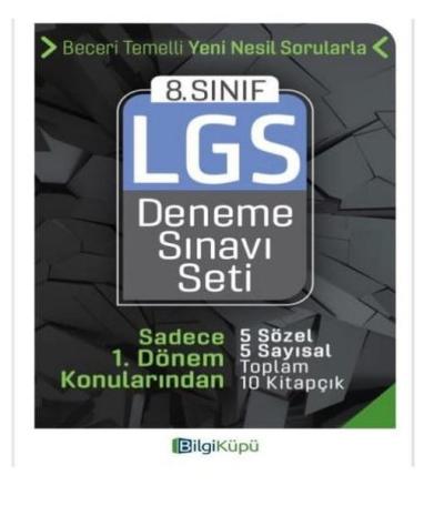 8.Sınıf 1 Dönem LGS Deneme Seti