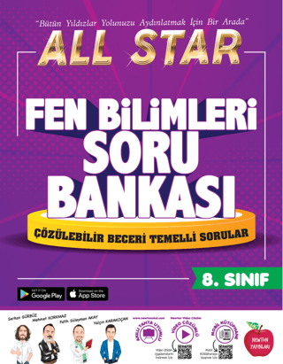 8. Sınıf All Star Fen Bilimleri Soru Bankası